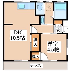 宮前ハイツの物件間取画像